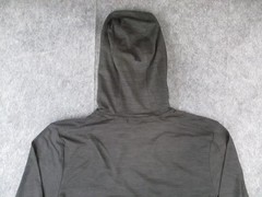 Spyder Active Hoodie Mens Medium Gray Pullover Lightweight 4-Way Stretch Gym