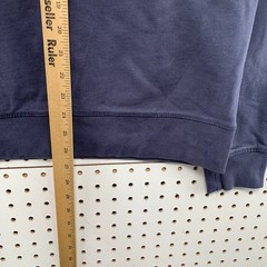 Officine Generale Daily Classics Sweatshirt Men Medium Navy Blue Crewneck Cotton