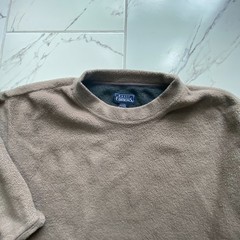 Vintage Basic Editions Mens Large Brown Fleece Crewneck Sweatshirt Pullover
