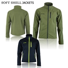Men’s Soft Shell Fleece Jacket Waterproof Outdoor Work Windproof Casual Jackets