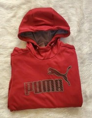 Mens Puma Hoodie Deep Red Size Med M New with Tags