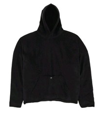 Yeezy Gap Engineered by Balenciaga Polar Fleece Padded Hoodie Black Oversized 2X