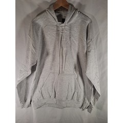 Gildan Softstyle Midweight Hoodie Mens L Light Gray Heather Pullover Sweatshirt