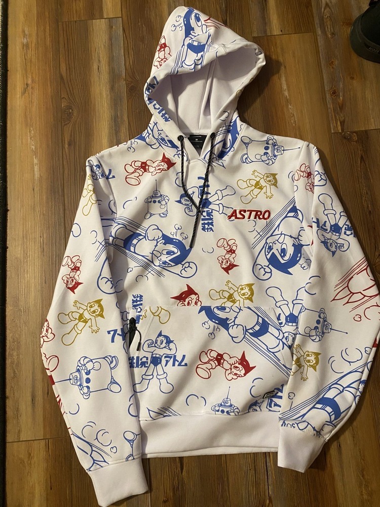 Lot29 X Astro Boy All Over Print Hoodie Size Medium Sweatshirt VGUC
