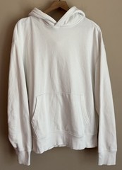 Old Navy Hoodie Sweatshirt Cotton Basic Shirt Mens Size Large White Pullover