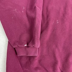 Vintage Nike Mini Swoosh Deep Red Maroon Crewneck Sweatshirt L USA Distressed