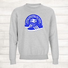 Chelsea Brighton Everton Birmingham Cardiff Every Saturday Football Sweatshirt