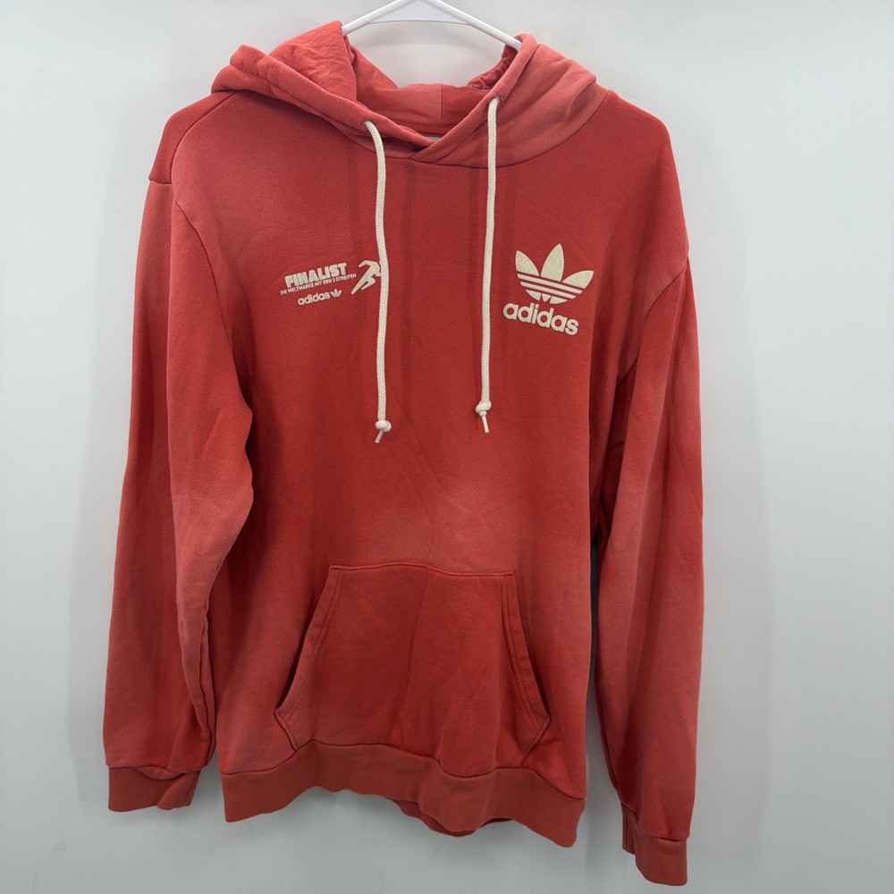 Adidas Originals Men’s Mellow Ride Club Hoodie Kangaroo Pouch Pullover Size M