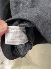 Eddie Bauer Heavyweight Crew Gray Sweatshirt XXL
