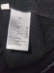 NAUTICA COMPETITION JACKET FULL ZIP XXL 100% POLYESTER BLACK LONG SLEEVE MENS