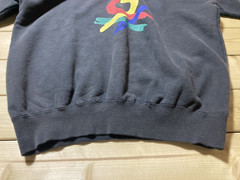 United Colors of Benetton Sweatshirt Size M Black Made In Indonesia Vintage 90’s