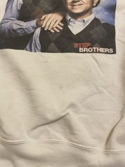 Step Brothers Movie Crewneck Sweatshirt Men’s L White Funny Graphic Pullover