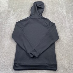 Nike Mens Therma-FIT Pullover Swoosh Hoodie Black White CU6238-010 Small