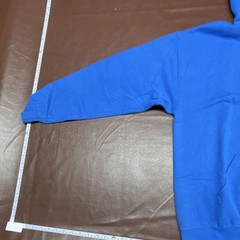 Men’s XL Blue Pullover Fleece Hoodie Drawstring Kangaroo Pocket Blank Fruit Loom