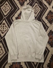 Burlebo Whitetail Deer Fleece Pullover Hoodie Heather Oatmeal Men’s Size Medium