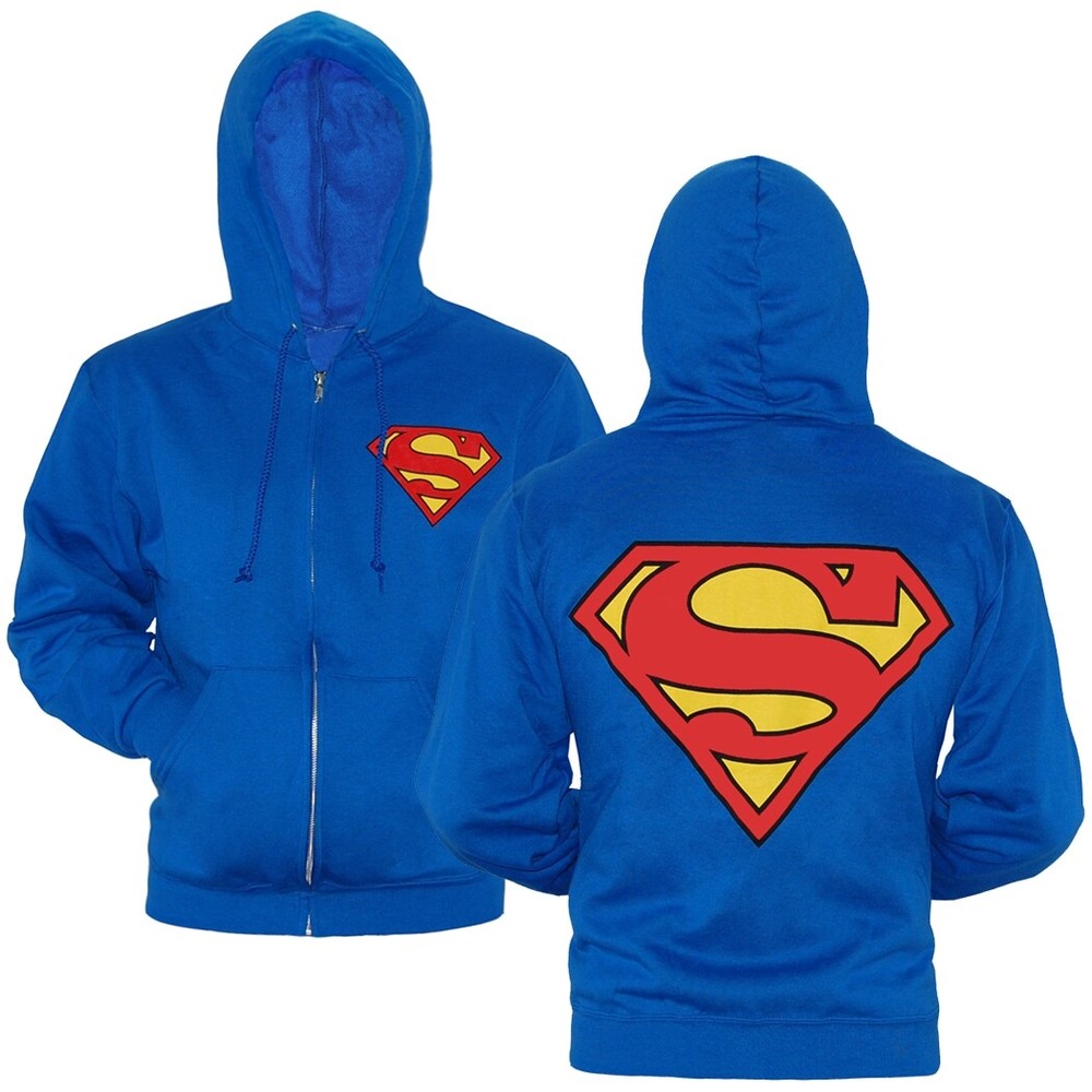 DC Comics Superman Symbol Zip-Up Hoodie