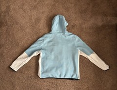 Nike Sportswear Tech Fleece Hoodie Cerulean Blue/White/Grey Mens XL CU4489-424