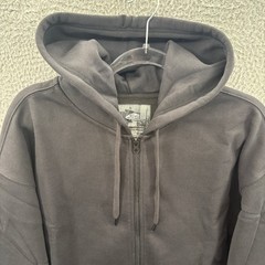 Vans Atiba Jefferson Hoodie Mens XL Black White Logo Full Zip Sweatshirt Hooded