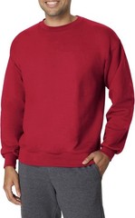 Hanes Ultimate Cotton Fleece Men’s Unisex Sweatshirt Deep Red Size M❗️No Tag