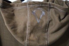Assassin’s Creed Hoodie Mens 2XL Brown Full Zip Striped Cosplay Jacket Ubisoft