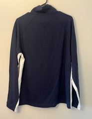 Tommy Hilfiger Athletics Quarter Zip Sweatshirt Men’s Sz Large Navy Red White