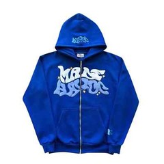 2025 Hoodie Puff Print Hoodie Graphic Zip Up Hoodies Hip Hop Streetwear