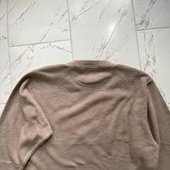 Vintage Basic Editions Mens Large Brown Fleece Crewneck Sweatshirt Pullover