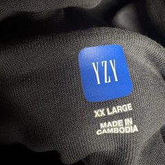 Yeezy Gap Balenciaga Shrunken Dove Hoodie Dark Grey XX-Large (Check Description)