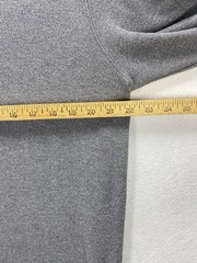 Peter Millar 1/4 Zip Sweater Men’s L Gray Rayon Fleece Outdoors Pullover Golf