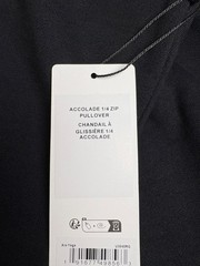 Alo Black Accolade 1/4 Zip Pullover XS-XXL BRAND NEW FREE SHIPPING