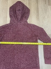 Tentree Mens Hoodie XL Maroon Pullover Sweatshirt Sustainable Organic/Recycled