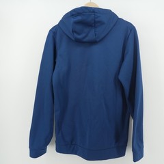Nike Dri-FIT Hoodie Mens Small Blue Gradient Swoosh Pullover Fleece Sportswear