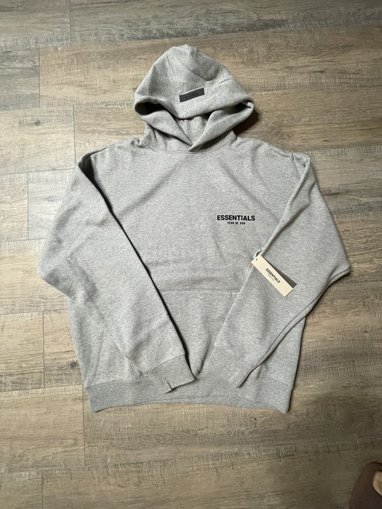 Dark Oatmeal Essentials Hoodie