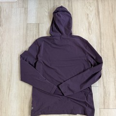 Public Rec Mens Pima Cotton Blend Pullover Hoodie Plum Athleisure Soft Mens M