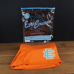 EE Eric Emanuel Basic Short Orange with Aqua Blue Logo Size XXL ✅ Trusted Seller