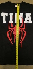 NWT Marvel Comics Ultimate Spider-Man wraparound Black Crew Sweatshirt Size XL