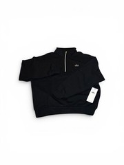 Alo Black Accolade 1/4 Zip Pullover XS-XXL BRAND NEW FREE SHIPPING