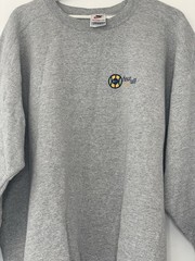 Vintage 90s Nike “Four in the Fall” Grey Crewneck Sweatshirt Basketball XL