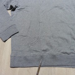 PETER MILLAR Mens XL HOODIE LAVA WASH GALE GREY PULLOVER SWEATSHIRT GOLF