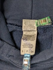 Gildan Closers Hoodie DryBlend Mens S Navy Blue Crew Neck Long Sleeve Cotton