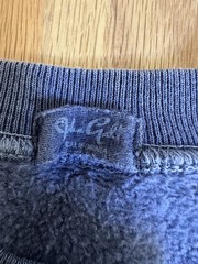 John Galt Sweatshirt One Size BLUE Seattle Crewneck Pullover Made Italy