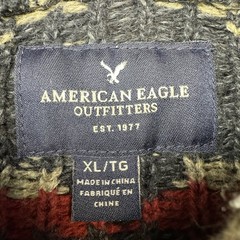American Eagle Outfitters Mens XL Aztec Southwest Sweater Hoodie 100% Cotton