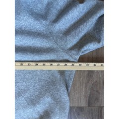 Nike NWOT Mens XXL Club Fleece Crewneck Sweatshirt Gray White Futura Logo