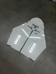 Size Small – Nike Tech White Reflective Full-Zip Hoodie & Joggers FREE SHIPPING