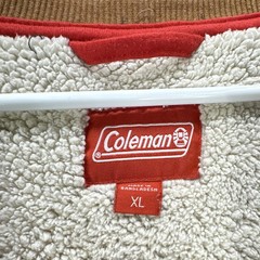 Coleman Men’s Brown Sherpa Lined Henley Pullover Fleece Sweatshirt XL Pockets