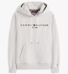 Tommy Hilfiger Men’s Regular Fit Embroidered Tommy Logo Fleece Pullover Hoodie