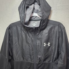 Under Armour Loose Jacket Men M All Seasons Embossed Loose Training Hoodie Black