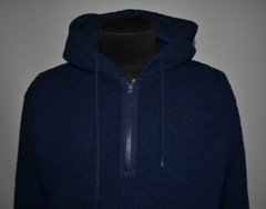 Rare Universal Works Hoodie Teddy Blue size L