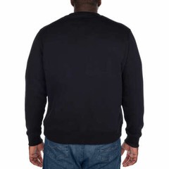 Costco Wholesale Black Unisex Embroidered Logo Crewneck Sweatshirt