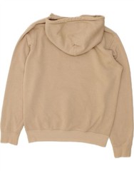CHAMPION Mens Hoodie Jumper Small Beige Cotton BG28
